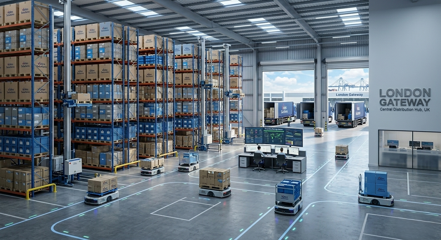 Volex Solutions central fulfillment hub and global distribution operations